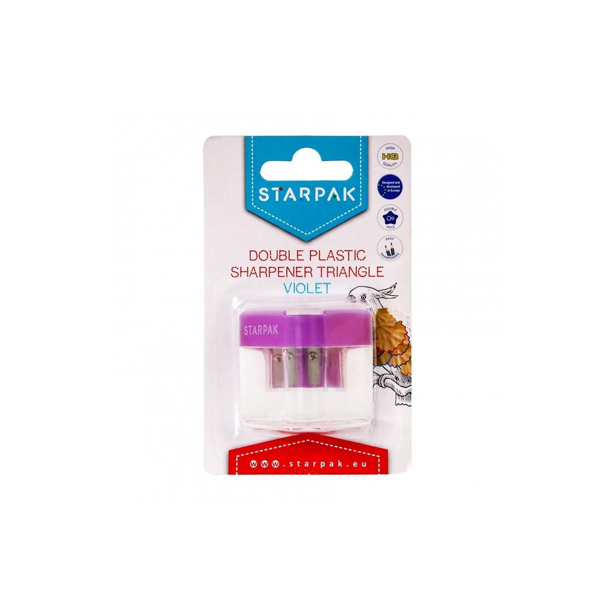 Temperówka fioletowy plastik Starpak (470998)