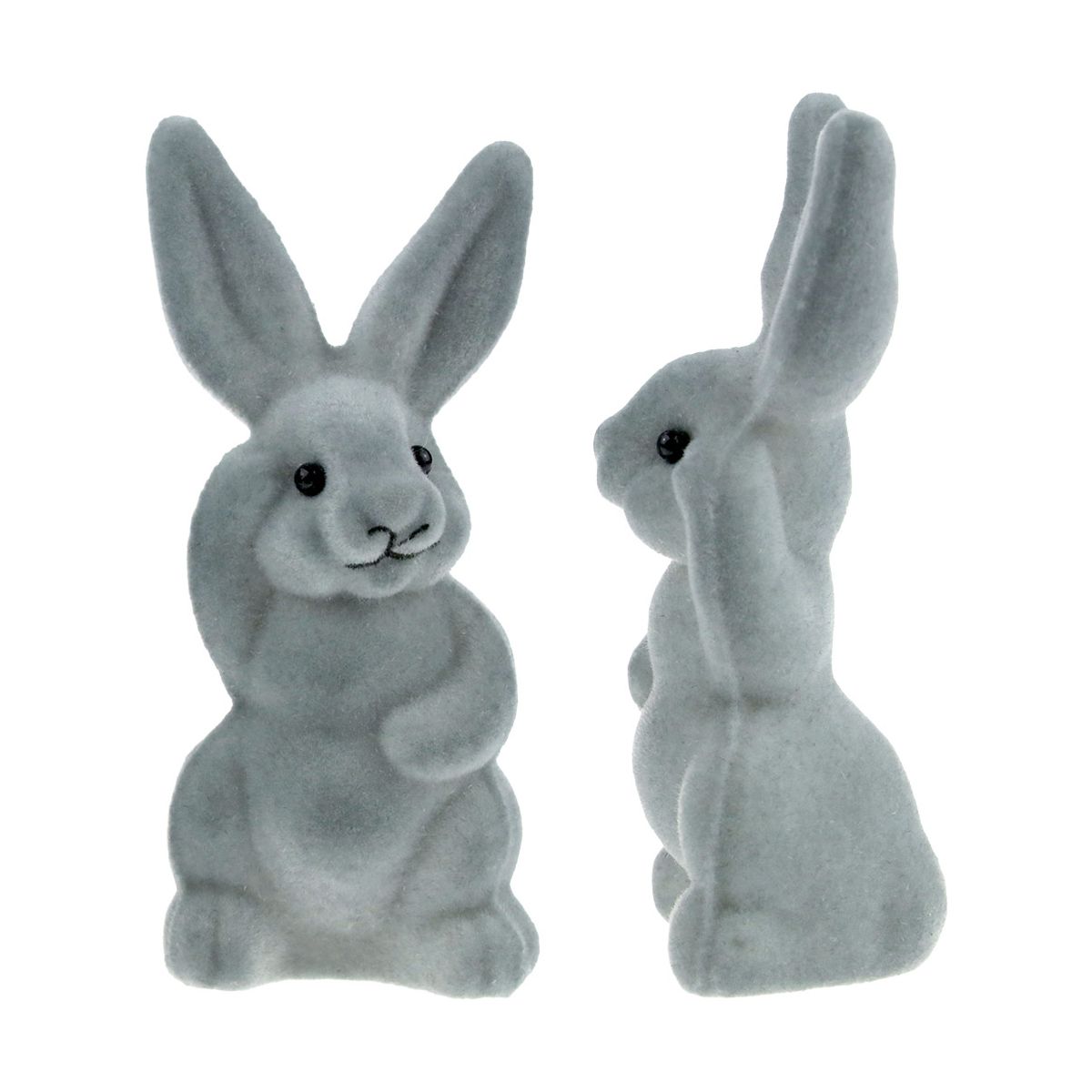 Ozdoba wielkanocna Craft-Fun Series królik plastikowy szary Titanum (2324003)