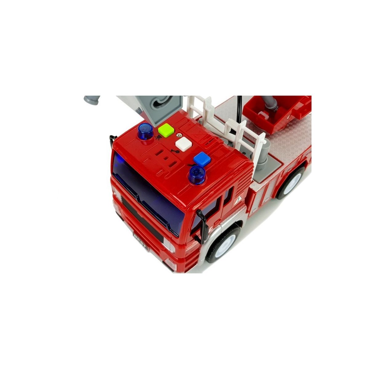 Samochód strażacki światło i dźwięk Lean (6985)