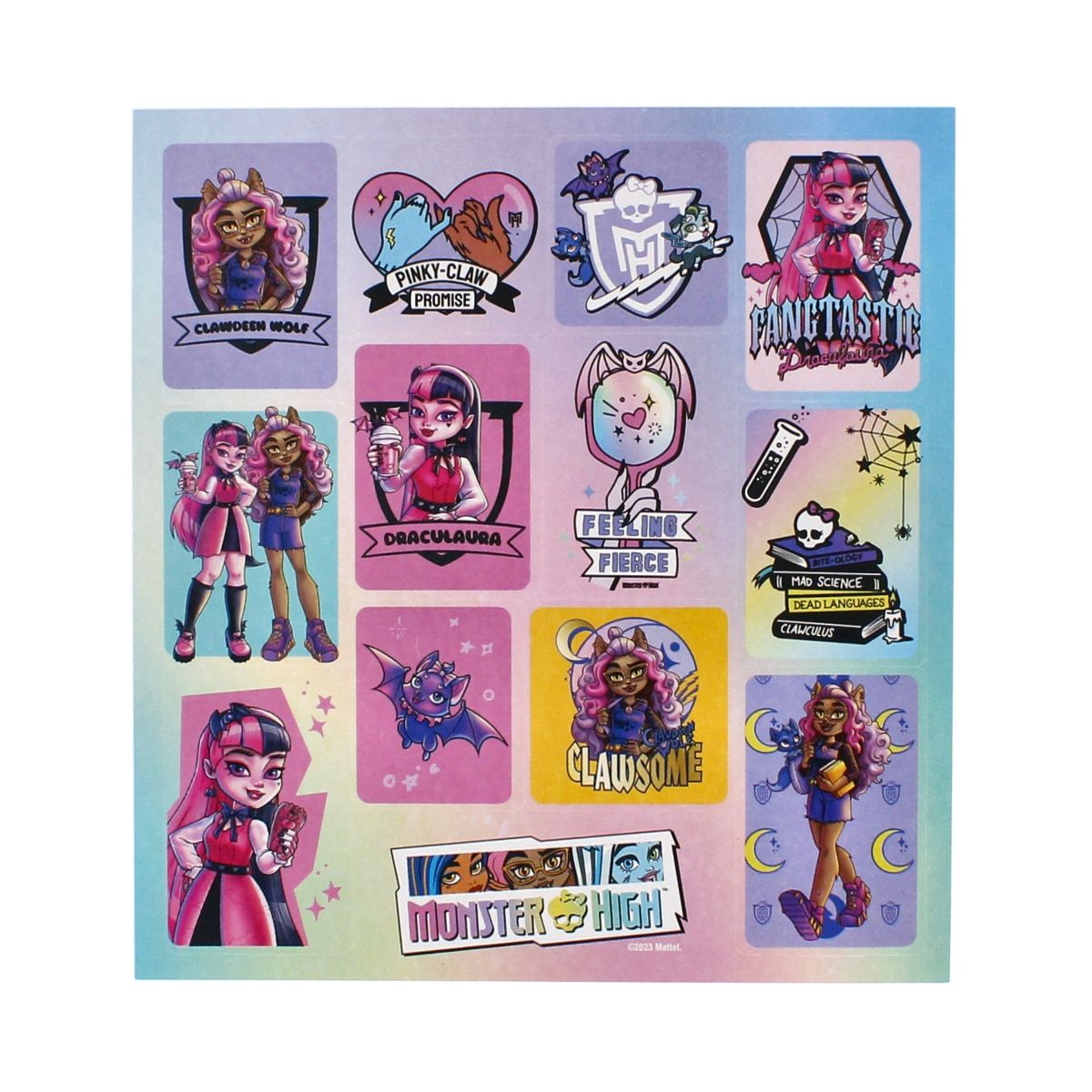 Naklejka (nalepka) Sticker Boo Monster High (518523)