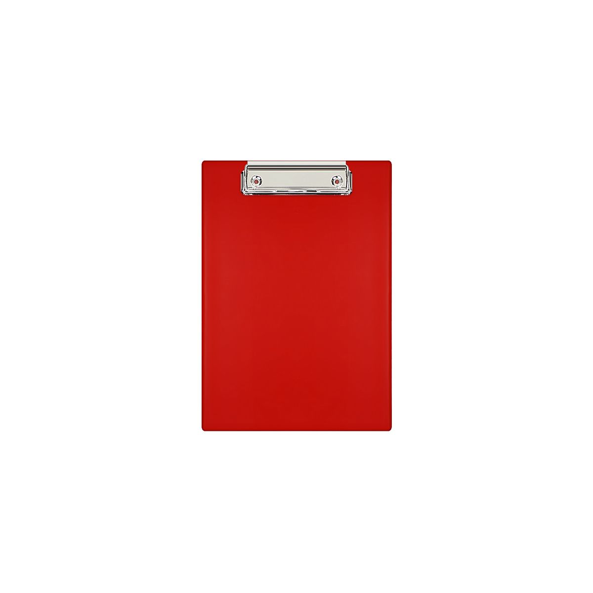 Deska z klipem (podkład do pisania) A5 czerwona Biurfol (KH-00-04)