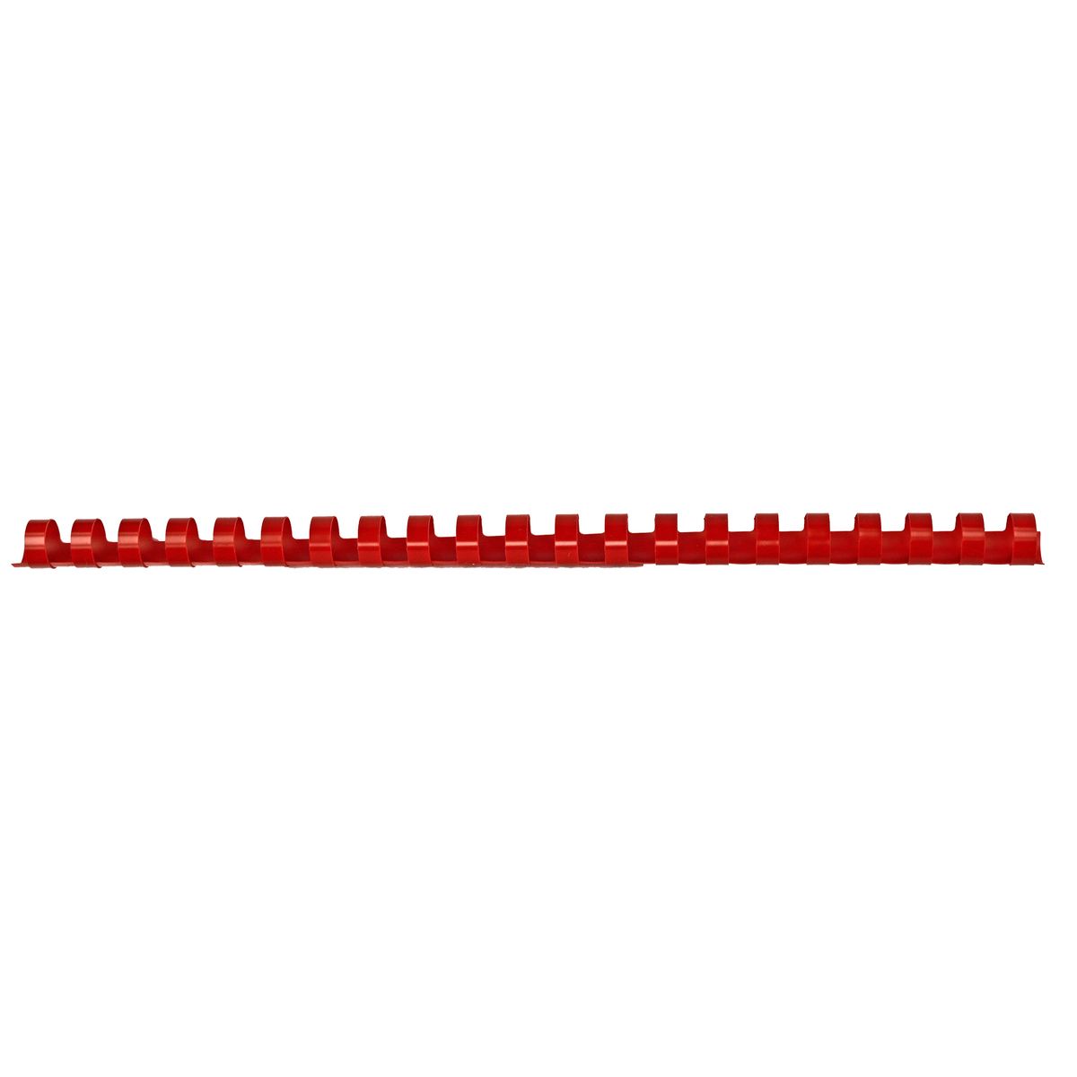 Grzbiety do bindowania A4 czerwony plastik śr. 14mm Titanum