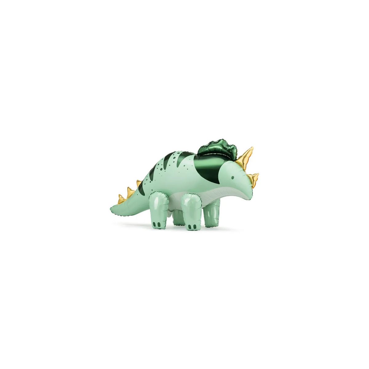 Balon foliowy Partydeco Triceratops, 101x60.5cm, zielony (FB186)