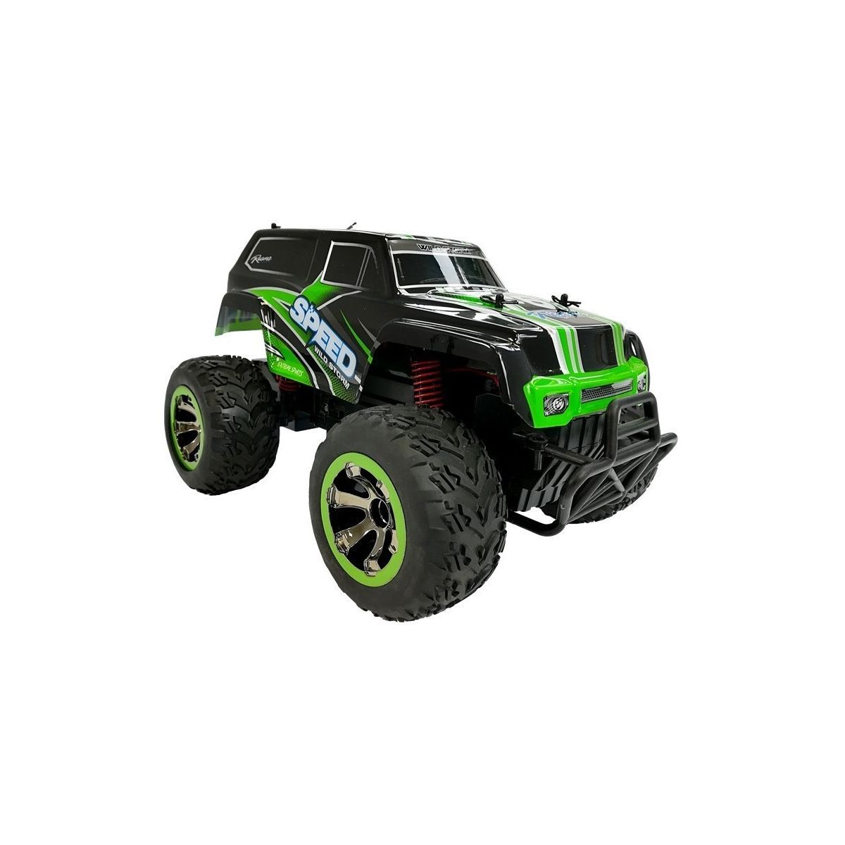 Samochód Lean Terenowy Jeep Auto 1:18 R/C Zdalnie Sterowane 15 km/h Zielone (4561)