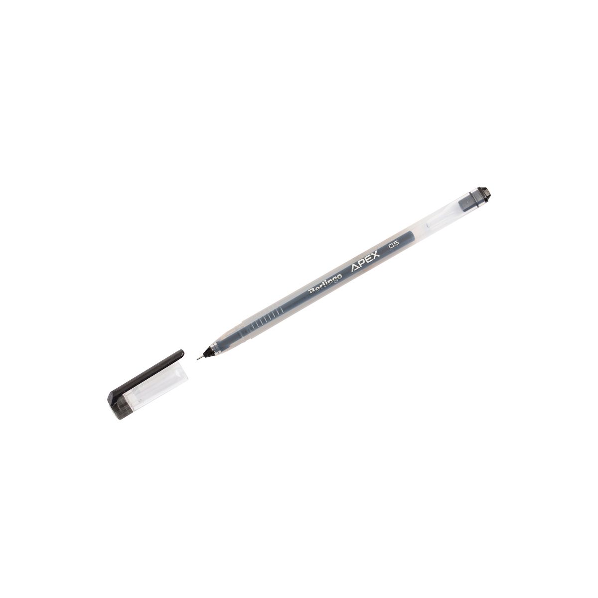 Długopis żelowy Centropen Apex czarny 0,5mm (265902)