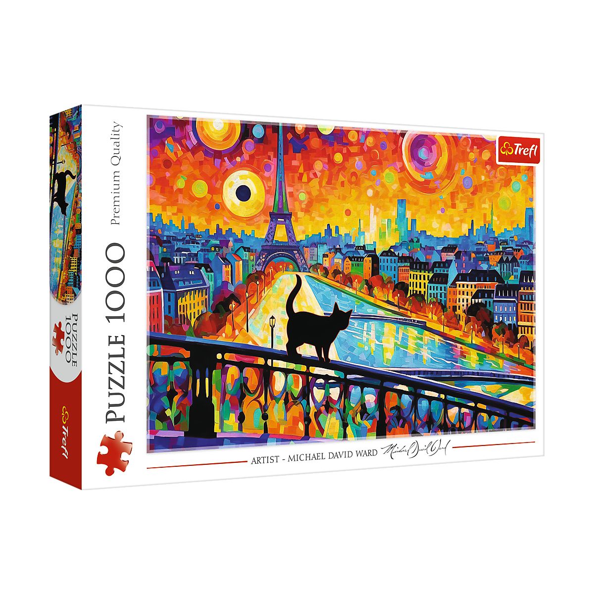 Puzzle Trefl Kot w Paryżu (10795)