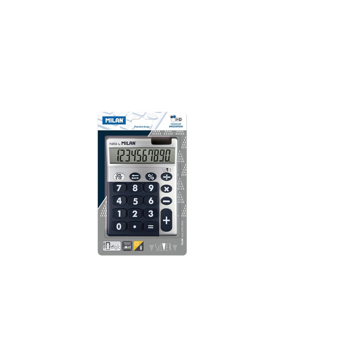 Kalkulator na biurko Touch Duo Milan (159906SLBBL)