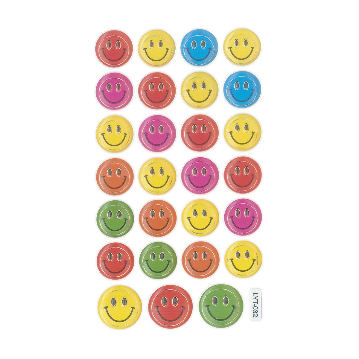 Naklejka (nalepka) Craft-Fun Series Smile miękkie wypukłe Titanum (LYT-032)