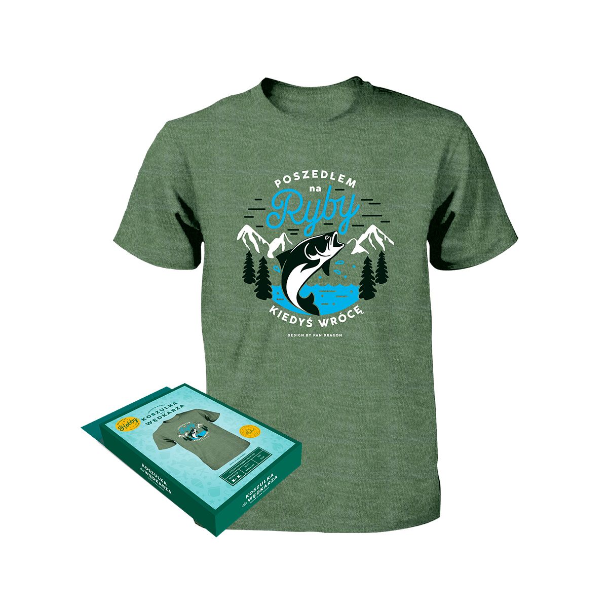 Koszulka Koszulka Hobby Ryby Pan Dragon (5901854971933)