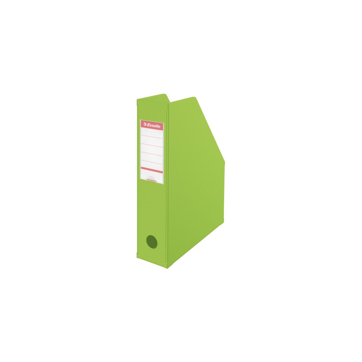 Pojemnik na dokumenty pionowy A4 zielony karton pokryty folią [mm:] 72x318x 242 Esselte (56006)