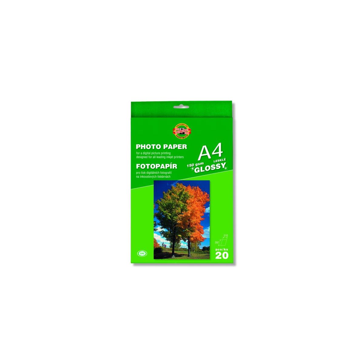 Papier foto Gloss A4 150g Koh-I-Noor