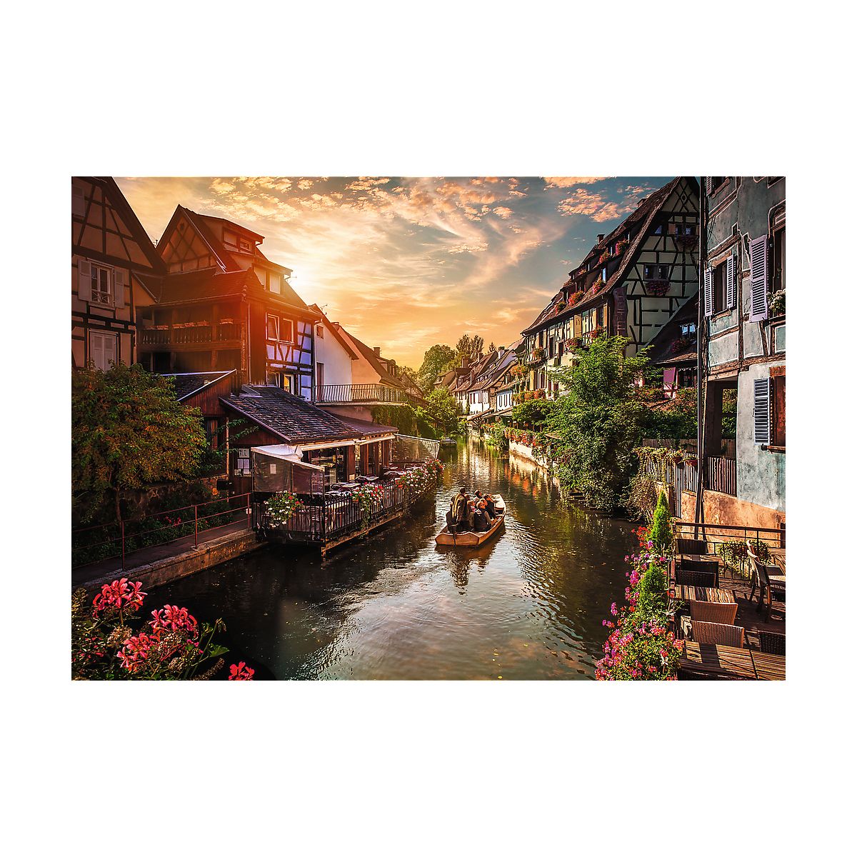 Puzzle Trefl Premium Plus Mała Wenecja w Colmar, Francja 1000 el. (10816)