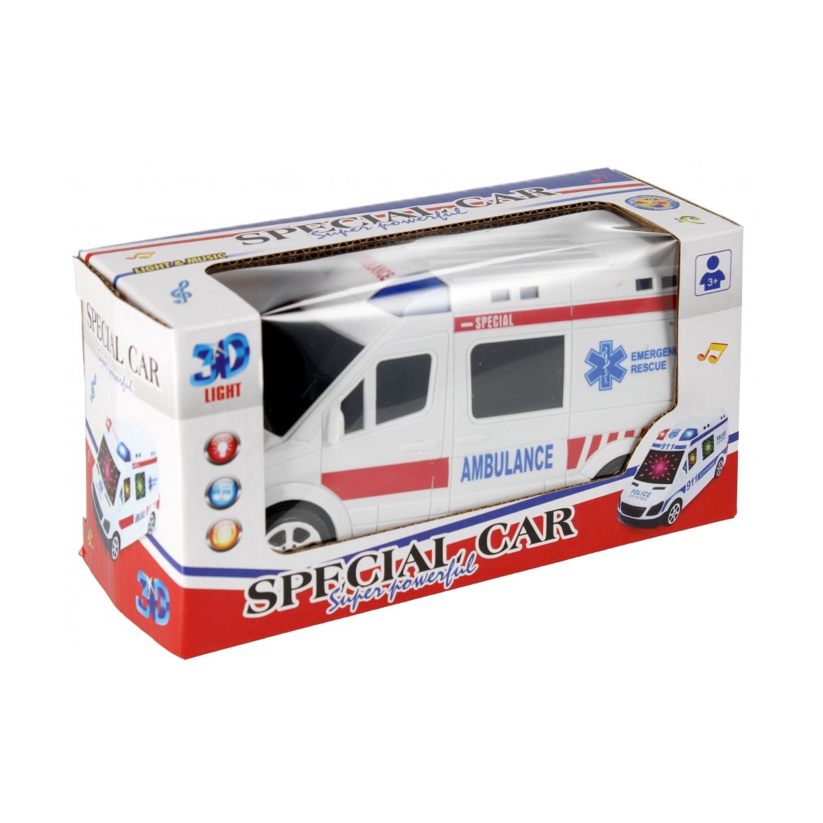 Ambulans Mega Creative 16cm na vaterie (524008)