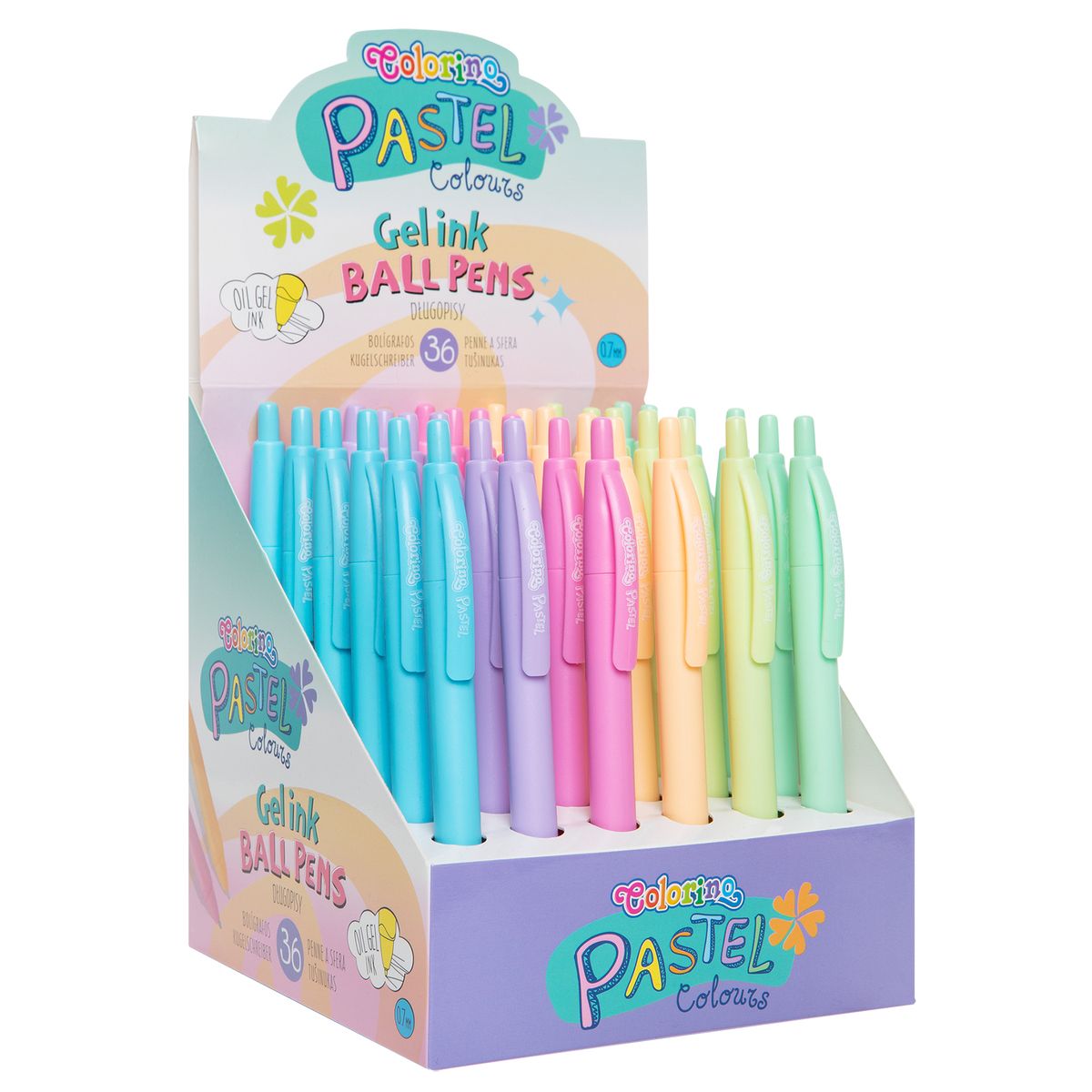 Długopis Patio Colorino Kids niebieski 0,7mm (86983)