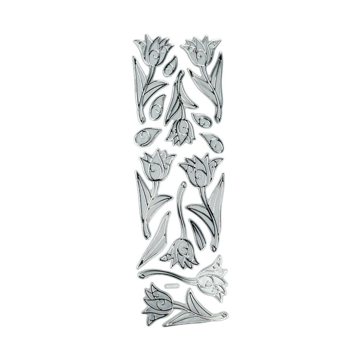 Naklejka (nalepka) Craft-Fun Series kwiaty Titanum (PFH07)