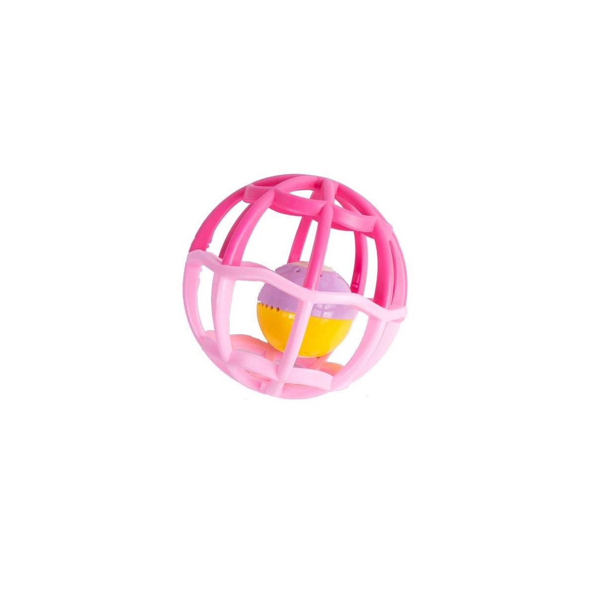 Grzechotka piłeczka różowa Smily Play (SP83659)