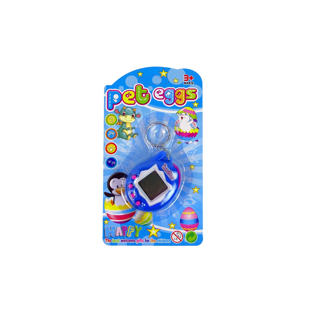 Gra elektroniczna Lean Tamagotchi niebieskie (12680)