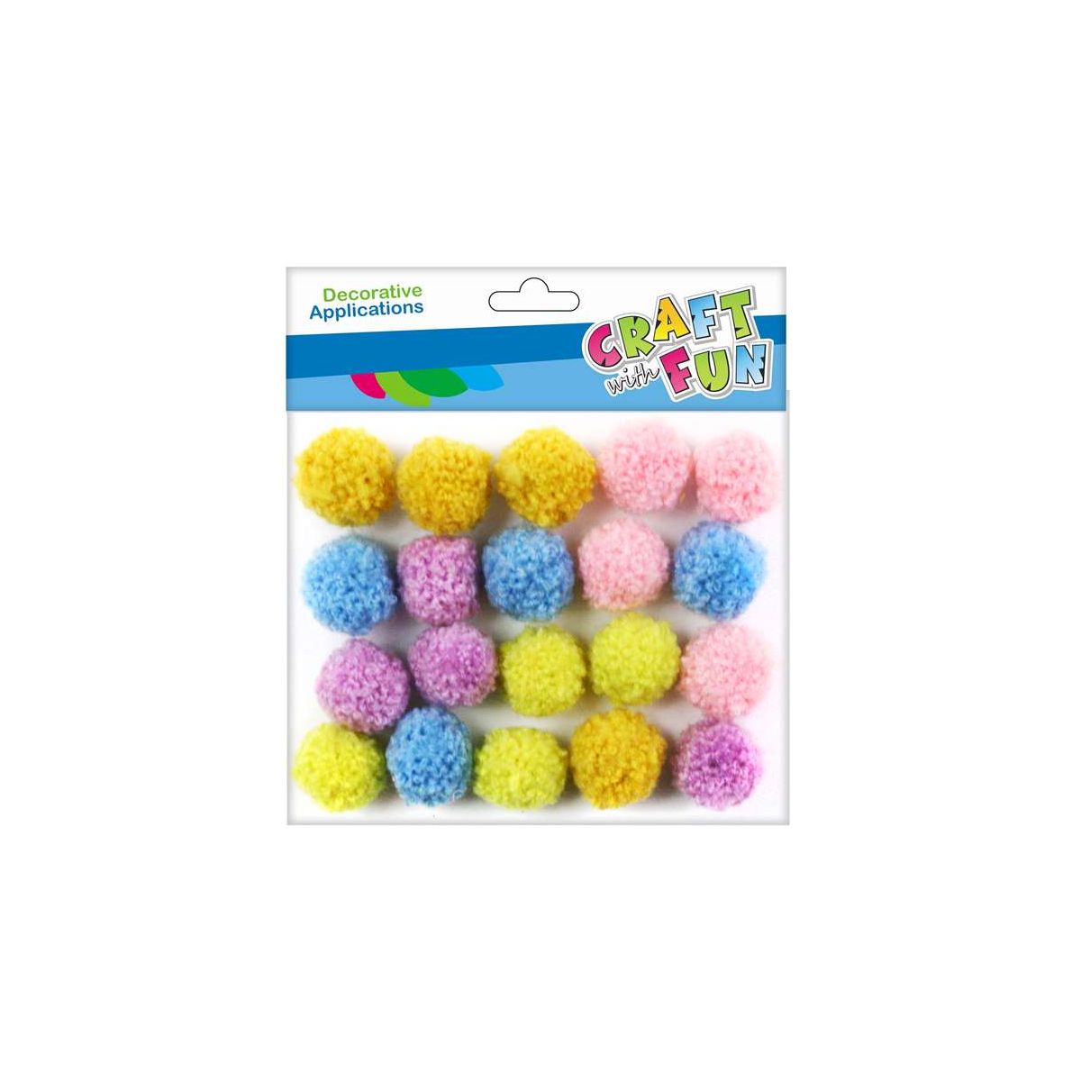 Pompony Craft with Fun mix 20 szt (463469)