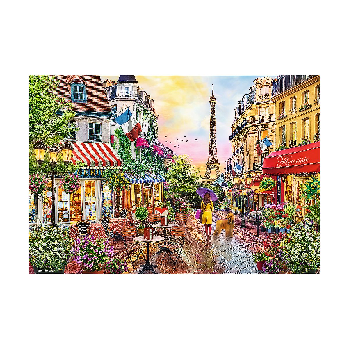 Puzzle Trefl Urok Paryża 1500 el. (26156)
