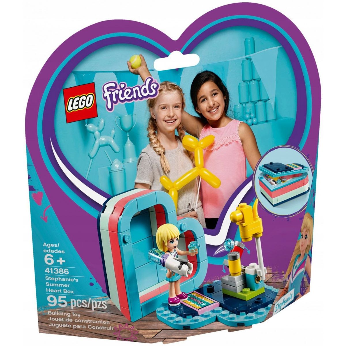 Klocki konstrukcyjne Lego Friends pudełko przyjaźni Stephanie (41386)
