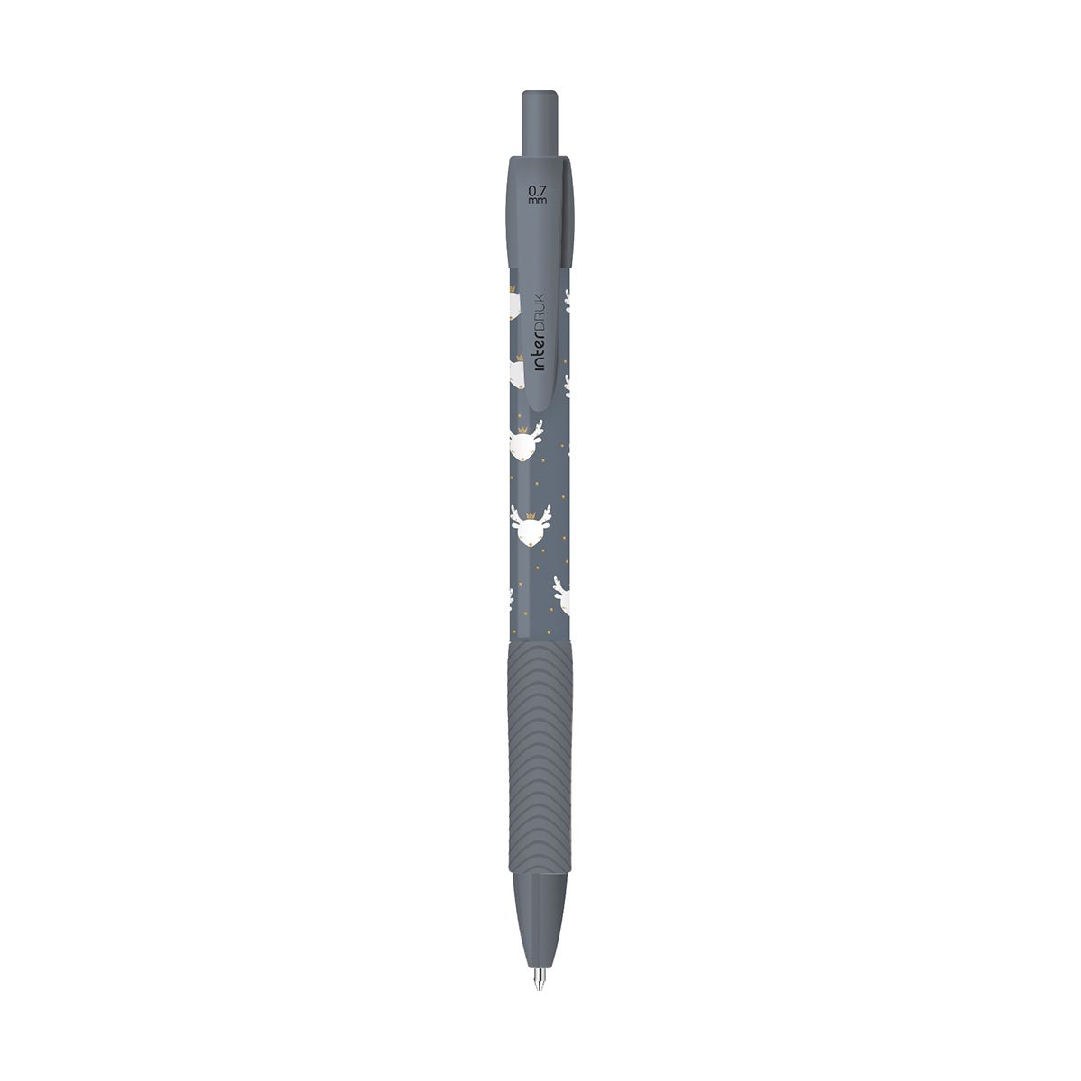 Długopis Interdruk 0,7 mm 5902277325860 niebieski 0,7mm (CUTE GIRL)