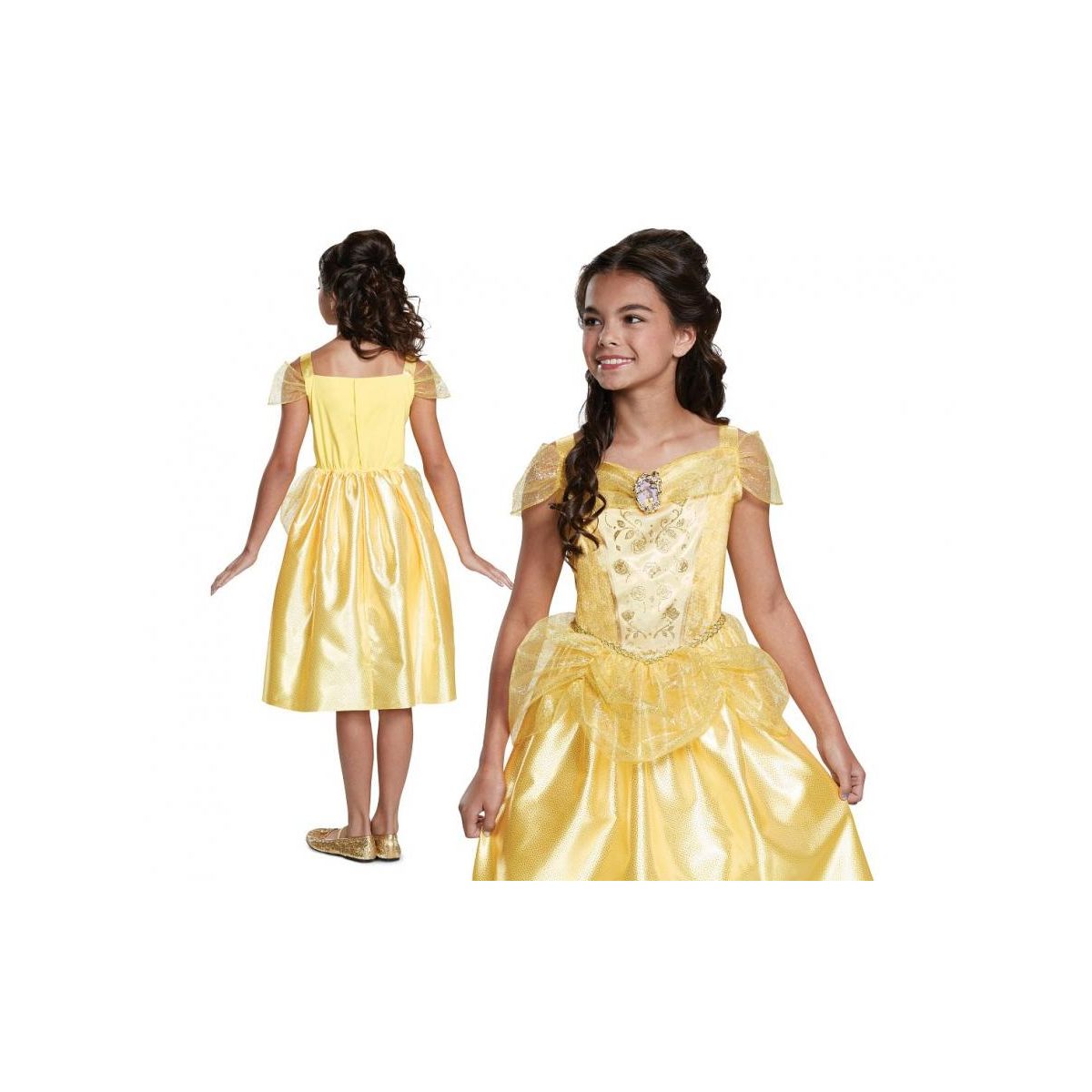 Kostium Belle Classic - Princess (licencja), rozm. M (7-8 lat) Godan (129509K)