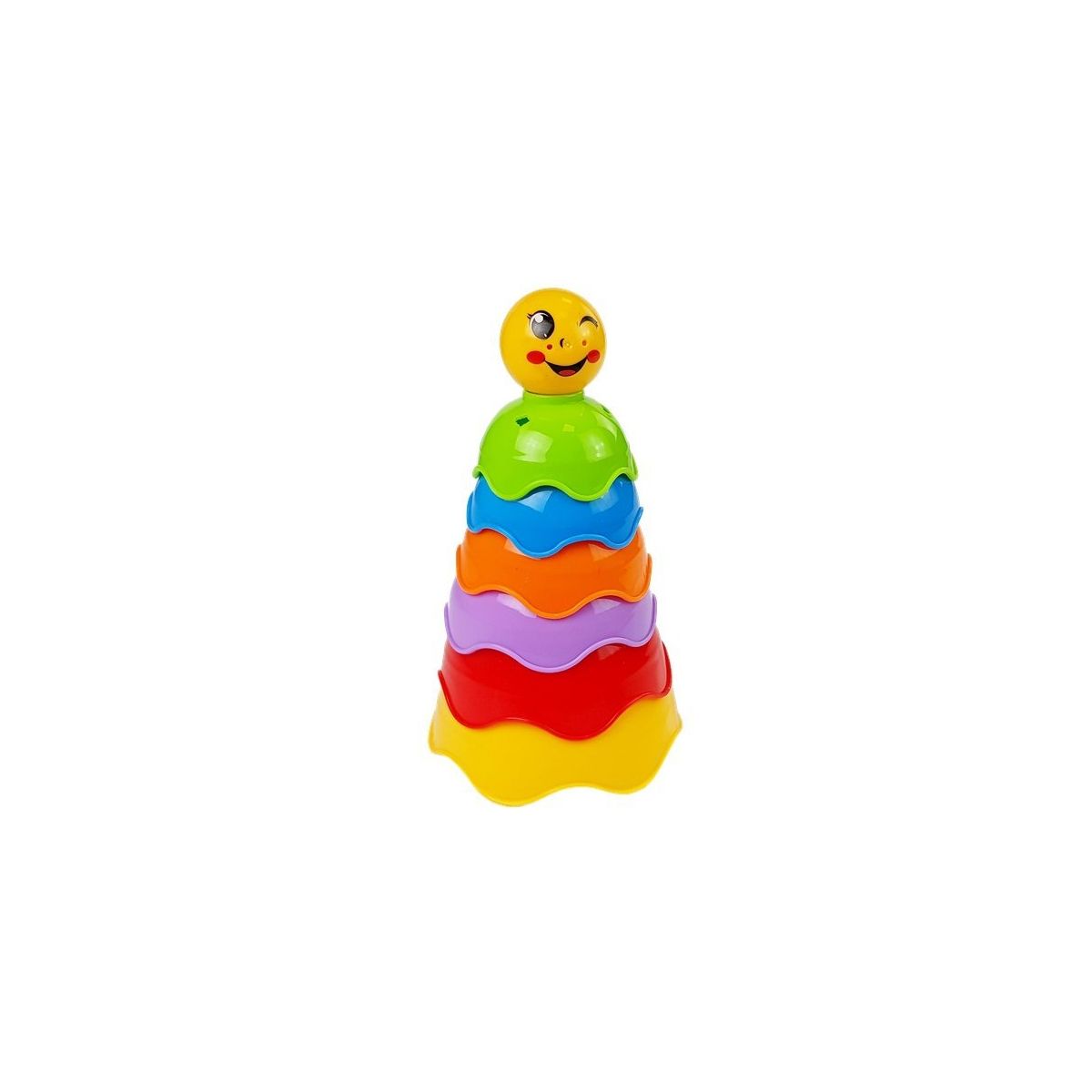 Zabawka edukacyjna Piramidka dla Niemowlaka Muszelki Lean (7170)