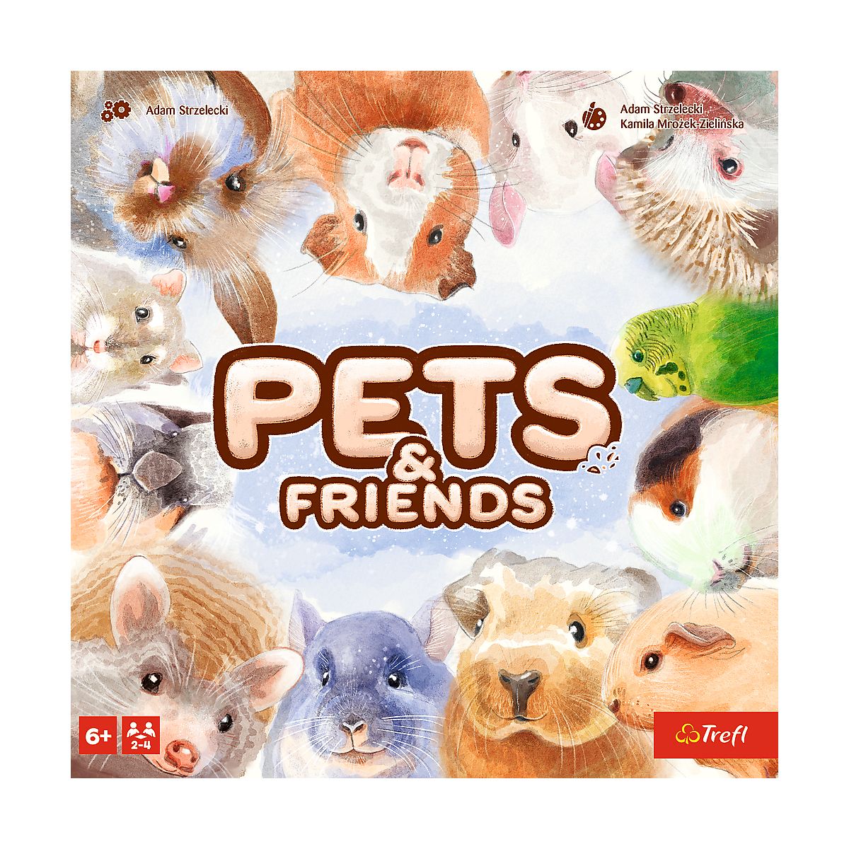 Gra pamięciowa Trefl Pets & Friends (02443)