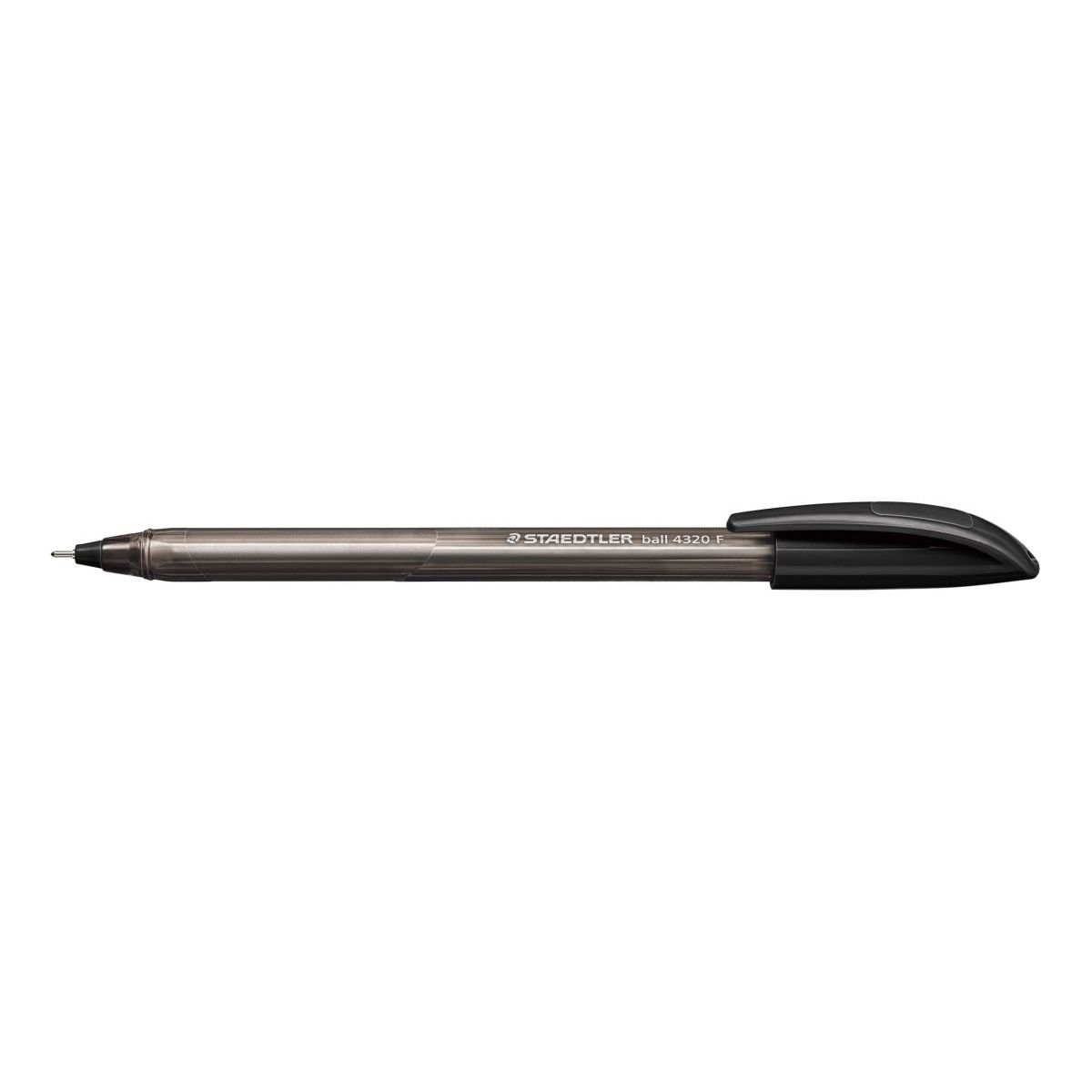 Długopis Staedtler trójkątny 4320 F czarny 0,7mm (S 4320 F-9)