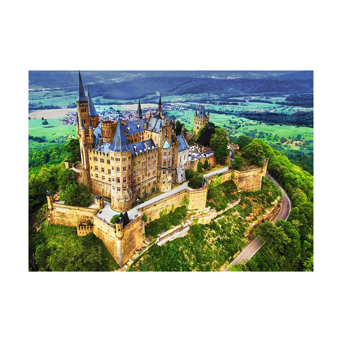 Puzzle Trefl Premium Plus Zamek w Hohenzollern 1000 el. (10825)