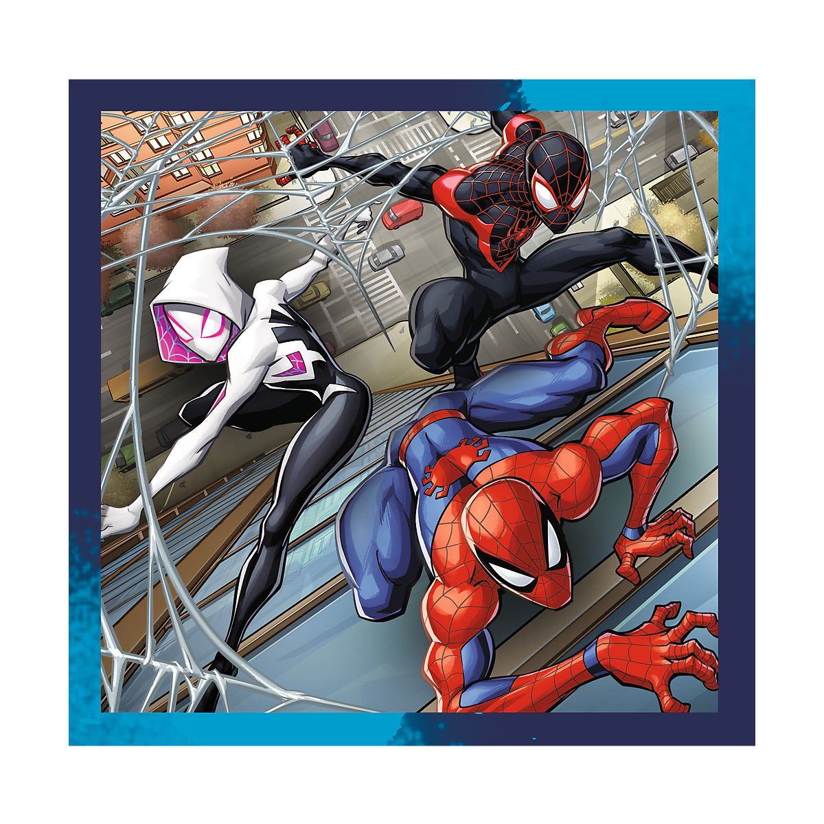 Puzzle Trefl Spiderman Pajęczy przyjaciele 4w1 el. (34874)