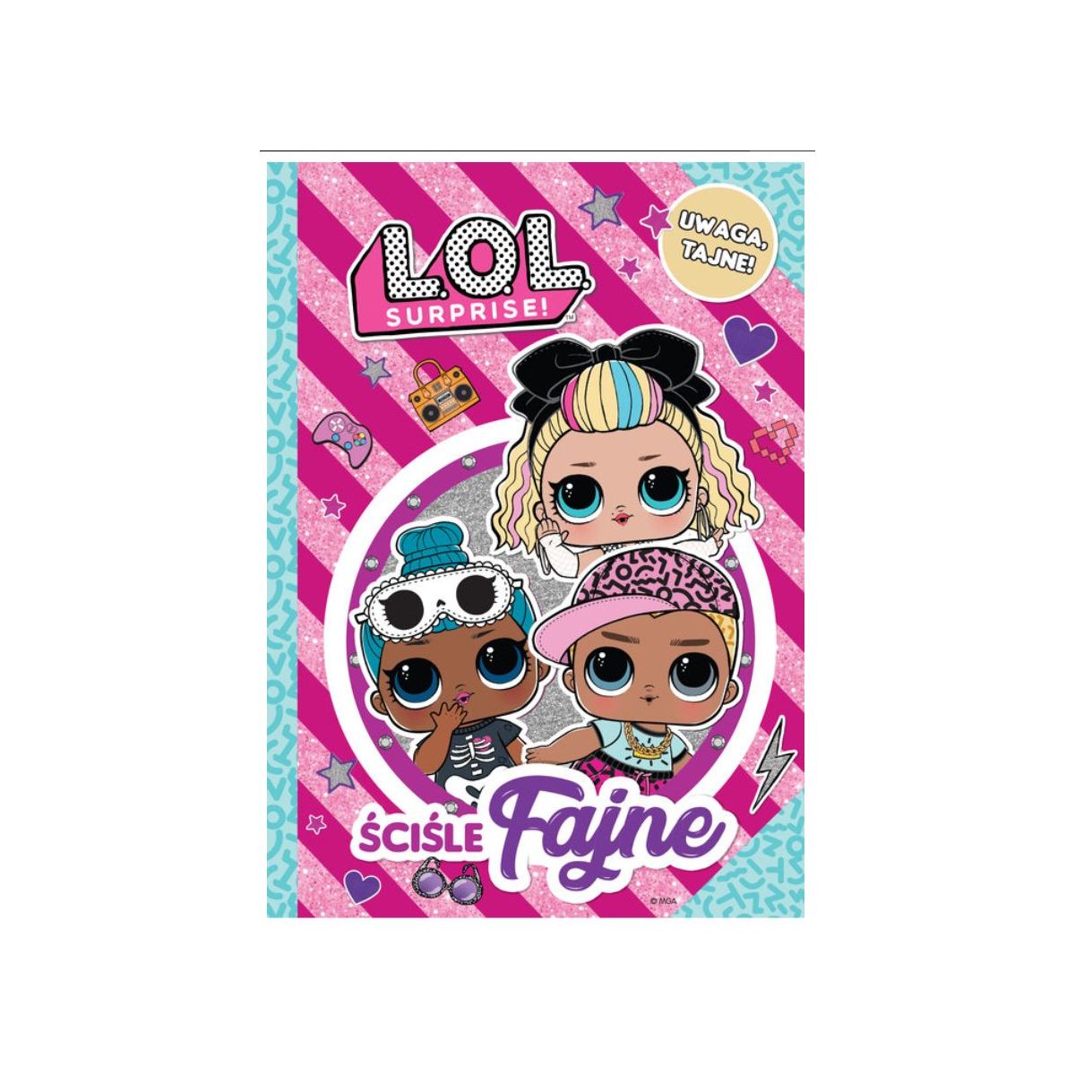 Książeczka edukacyjna L.O.L Surprise Ściśle fajne Branded Toys