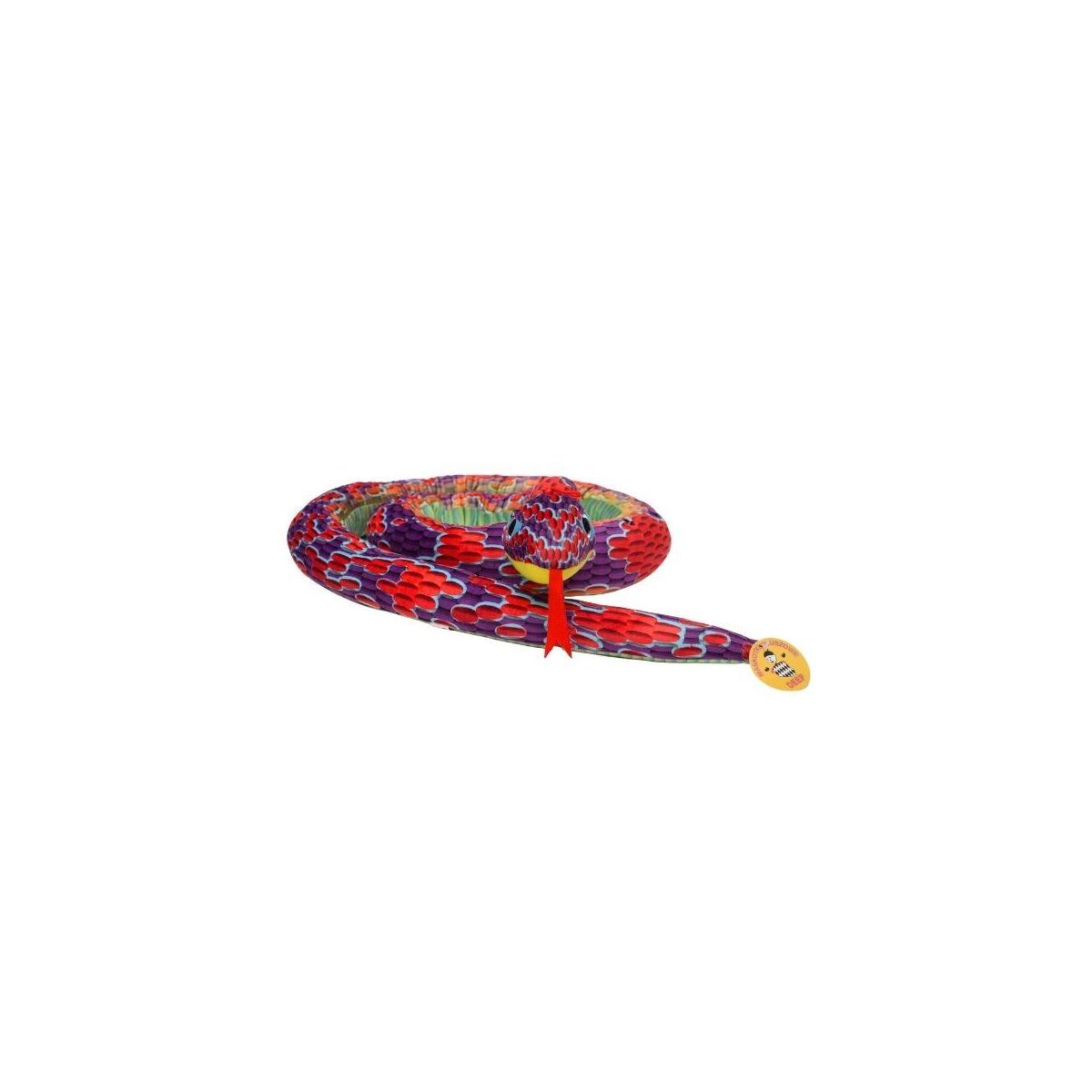 Pluszak wąż czerwony [mm:] 1800 Deef (03902)