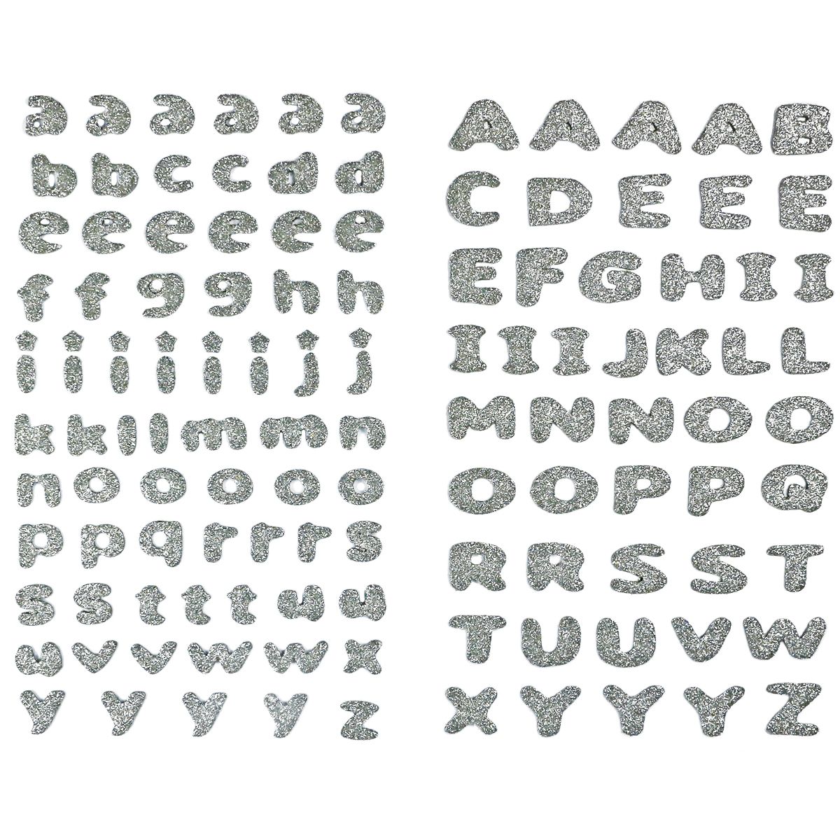 Naklejka (nalepka) Craft-Fun Series alfabet Titanum (21TX-092814S)