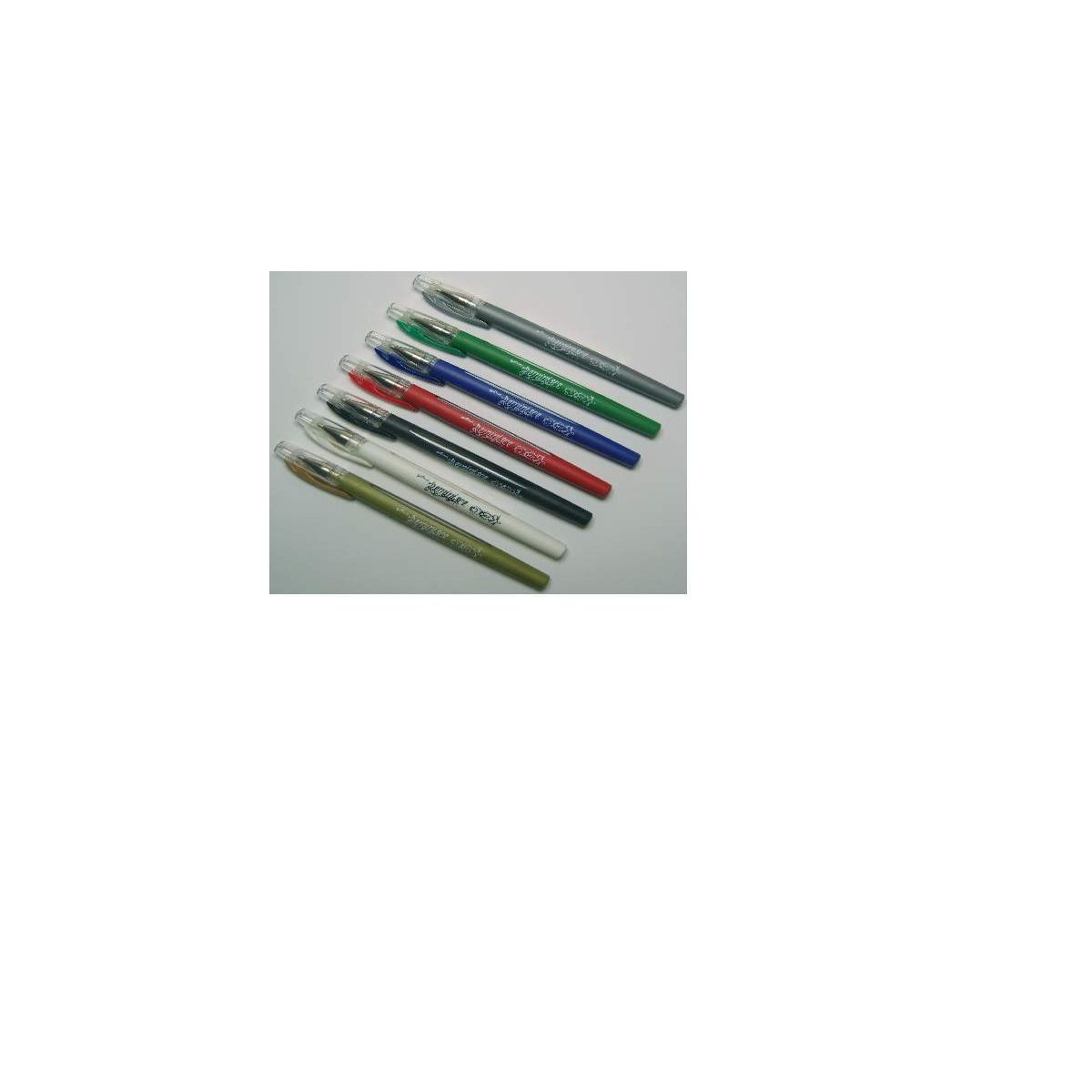 Długopis żelowy Uchida zielony 0,5mm