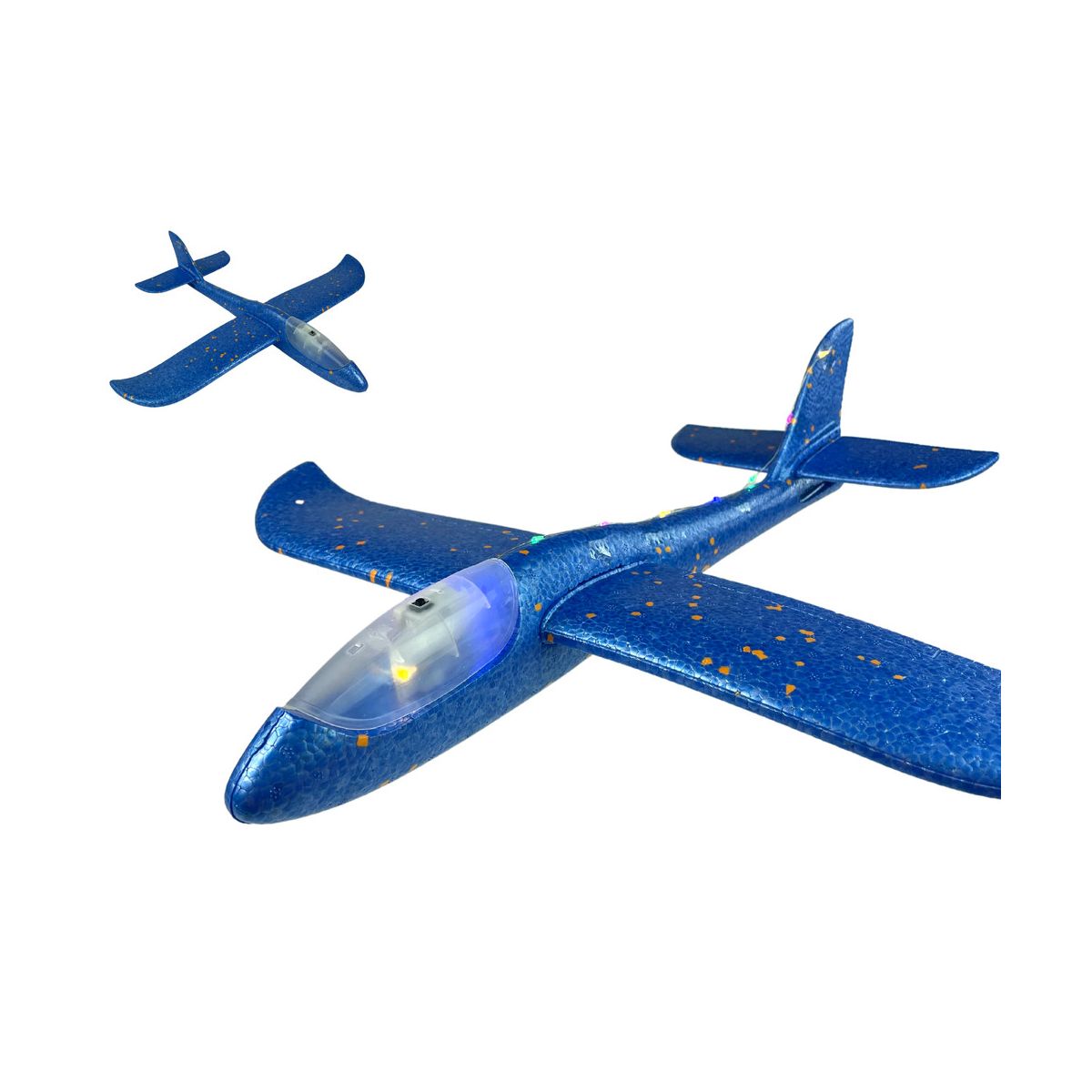 Samolot Styropianowy Szybowiec Niebieski Lean (12104)