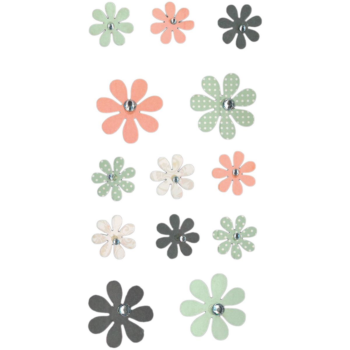 Naklejka (nalepka) Craft-Fun Series Kwiaty Titanum (22LJ0828-1)