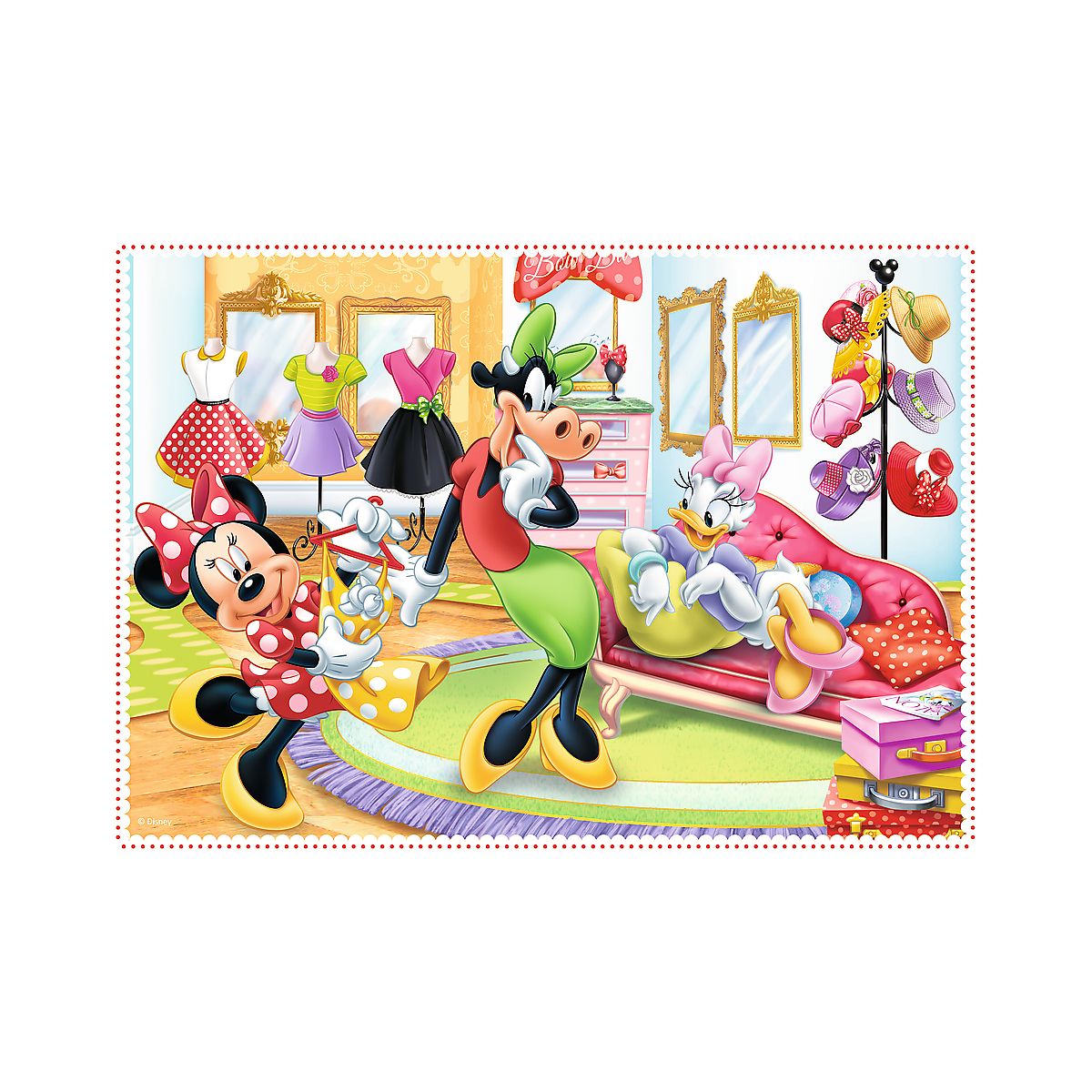 Puzzle Trefl Myszka Minnie 4w1 el. (34355)