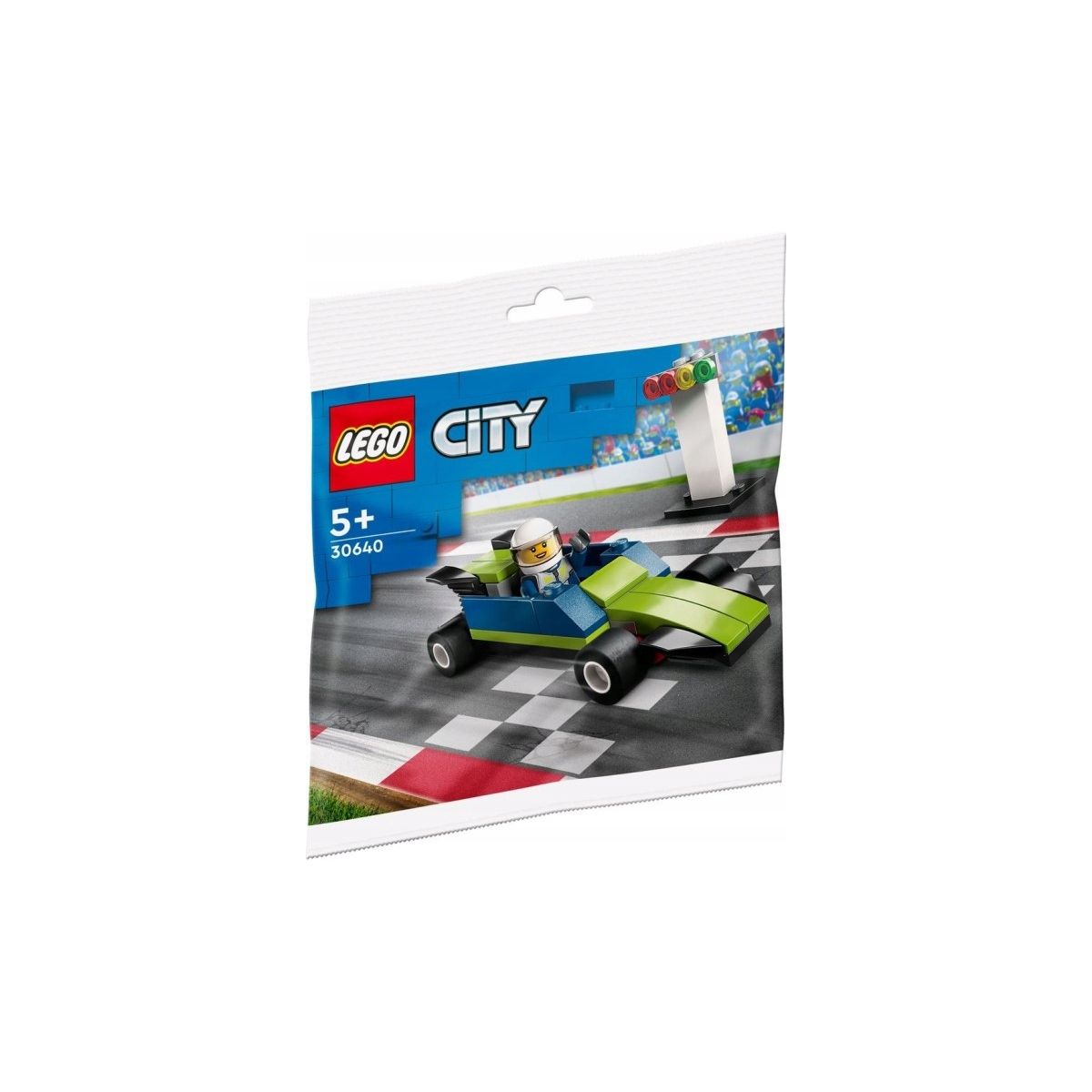 Klocki konstrukcyjne Lego City samochód wyścigowy (30640)
