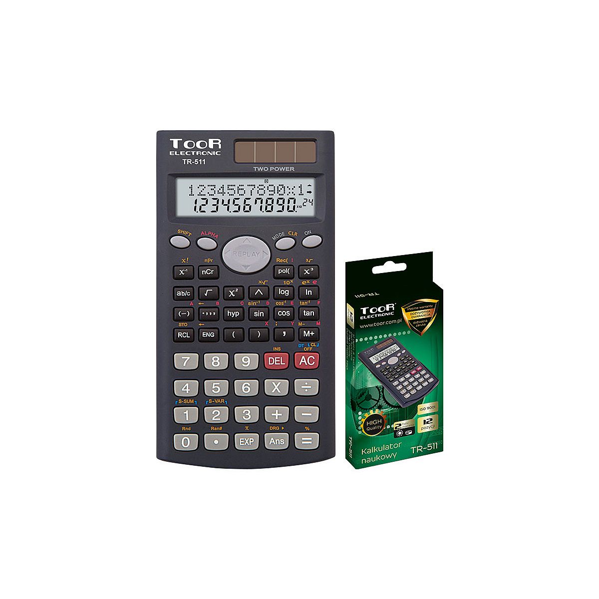 Kalkulator naukowy Toore Electronic (120-1420)