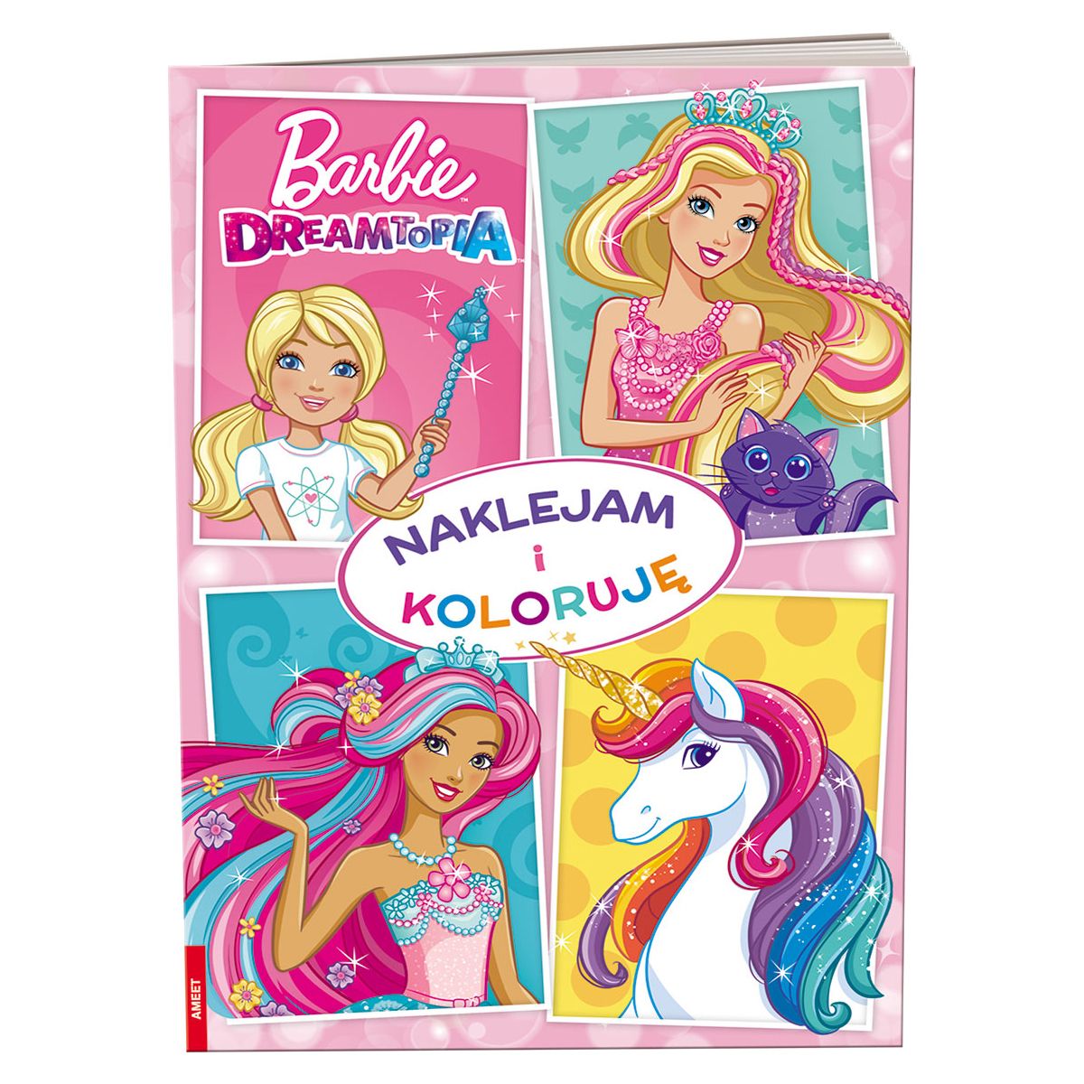Książka dla dzieci Barbie? Dreamtopia. Naklejam i Koloruję Ameet