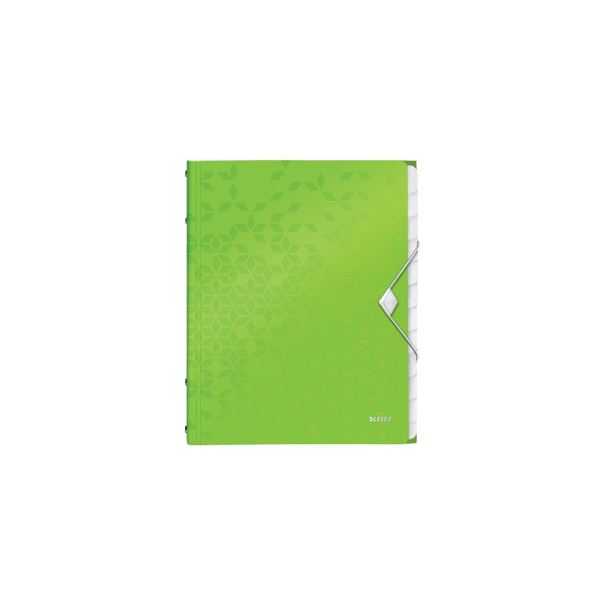 Teczka z przegródkami Leitz WOW A4 kolor: zielony 12 przegródek (46340054)
