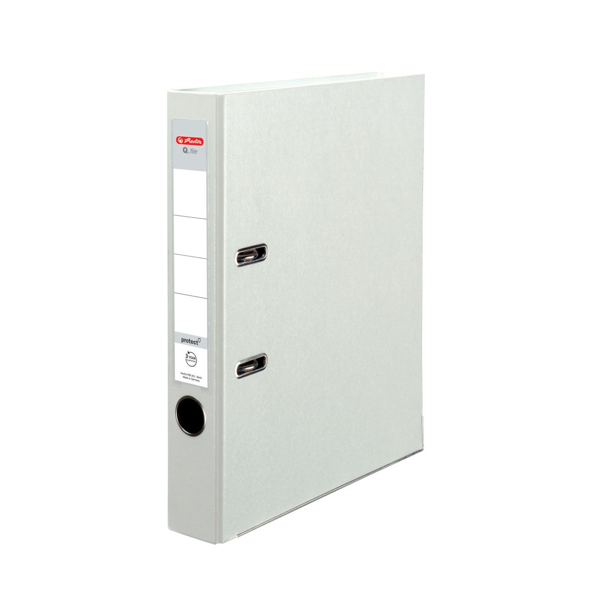 Segregator dźwigniowy Herlitz Q. file Standard A4 50mm biały (0011167475)