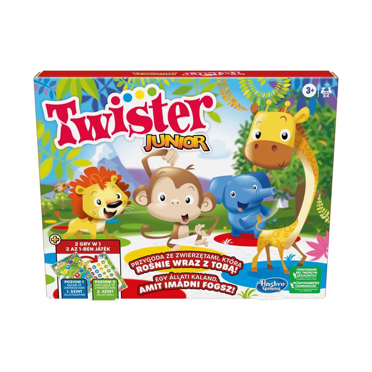 Gra zręcznościowa Hasbro Twister Junior (F7478)