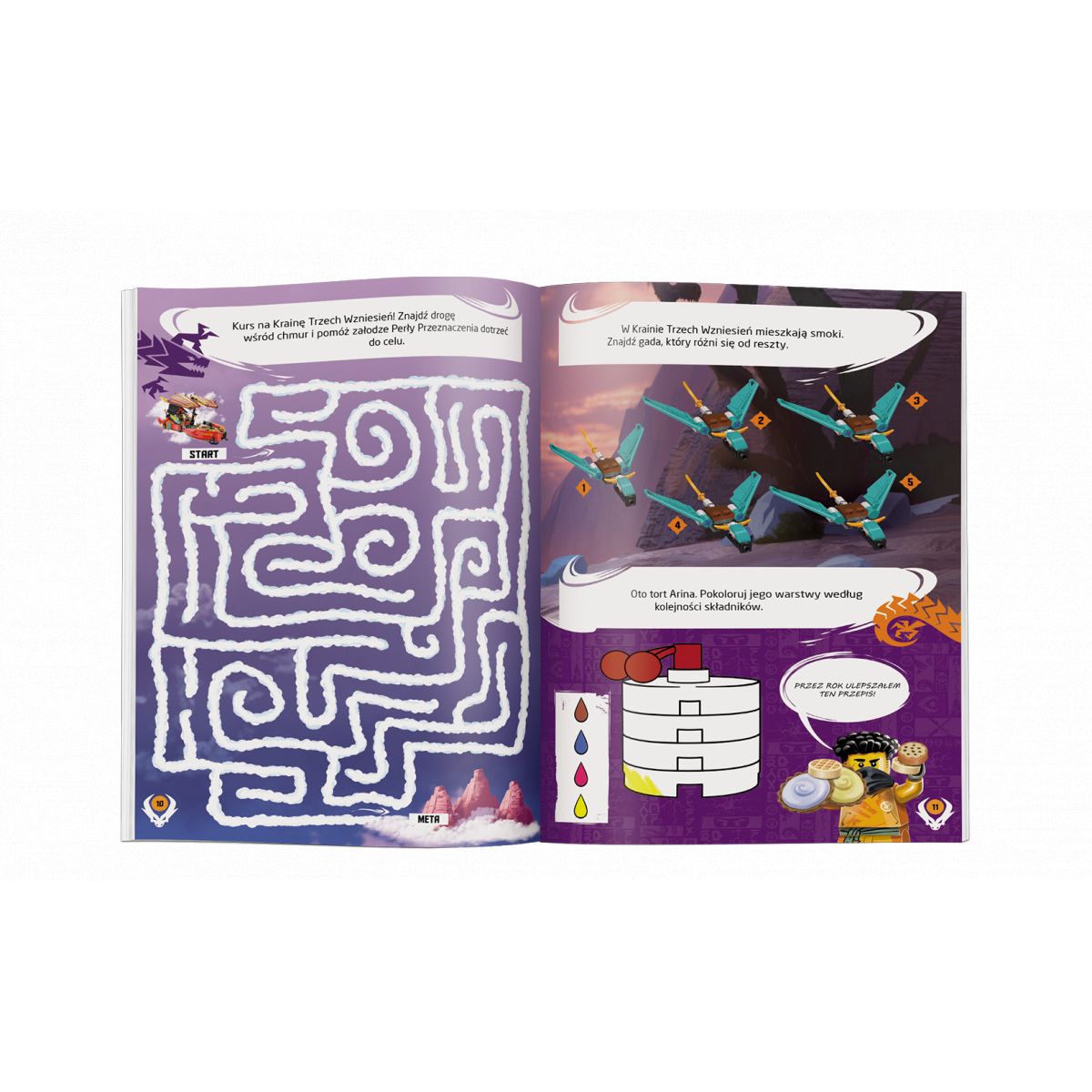 Książka dla dzieci Lego® Ninjago® Czas na trening! Ameet (BLW-6601)