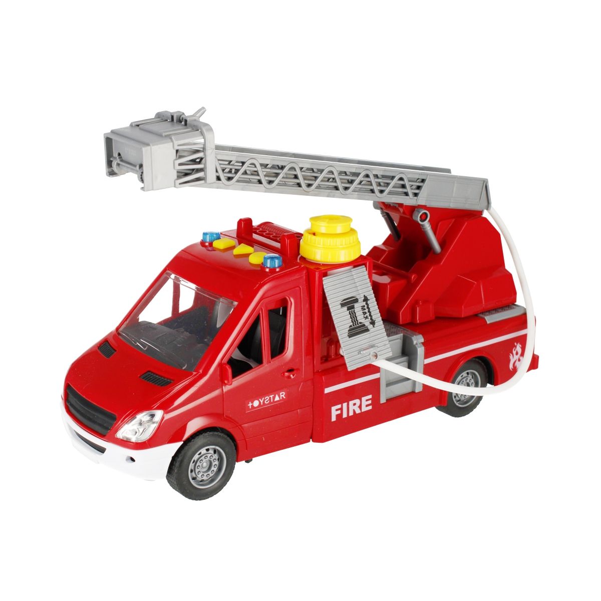 Samochód strażacki z wodą, na baterie Mega Creative (524651)
