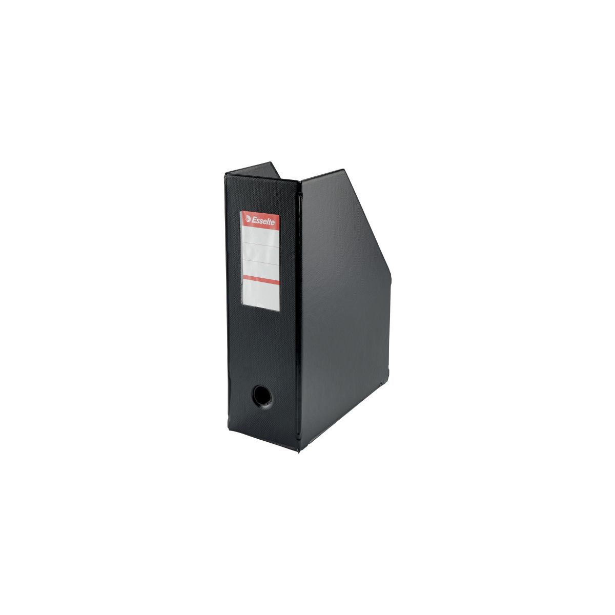 Pojemnik na dokumenty pionowy A4 czarny PVC PCW Esselte (56077)
