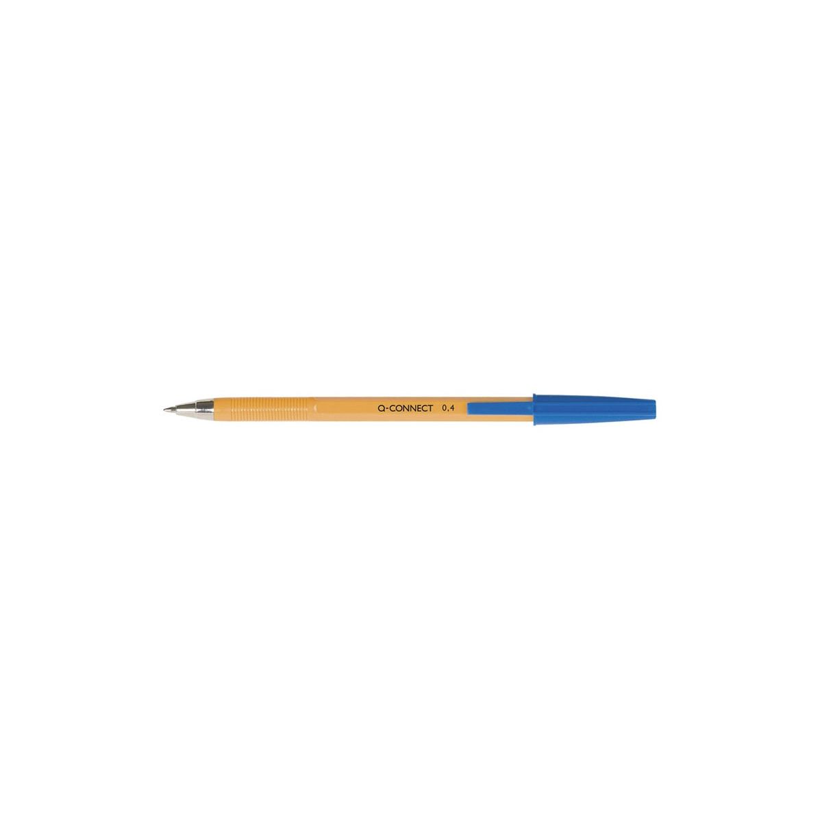 Długopis Q-Connect niebieski 0,4mm (KF34047)