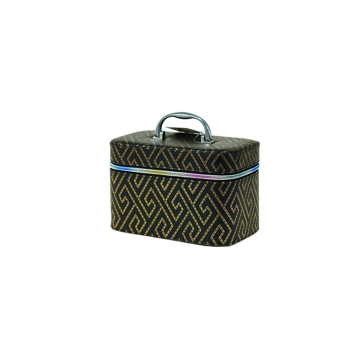 Kuferek M, walizka z lusterkiem, zapinany na zamek Adar (577602)