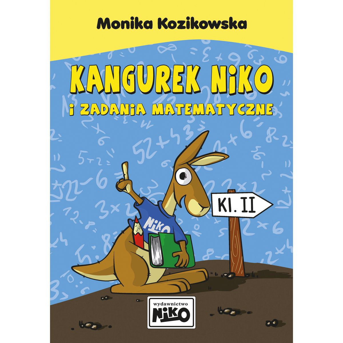 Książeczka edukacyjna Kangurek Niko i zadania matematyczne dla klasy II Niko